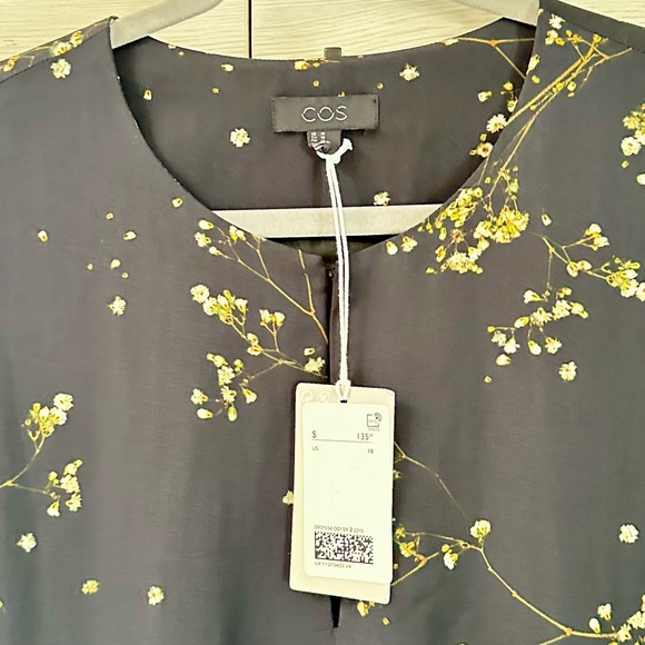 COS Black and Gold Embellished Maxi Sundress - Picture 8 of 10